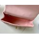 Replica Borsa Chanel 25SS Mini Flap Vintage con Manico Superiore AS2431 Rosa Imitazioni Falso