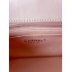 Replica Borsa Chanel 25SS Mini Flap Vintage con Manico Superiore AS2431 Rosa Imitazioni Falso