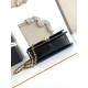 Replica Borsa Chanel 25A Mini/Piccola Flap con Catena Dorata AS2649 AS2615 Nero Imitazioni Falso