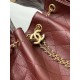 Replica Borsa a secchiello Chanel 25C grande/piccola in pelle di vitello granata AS5311 AS5293 Borgogna Imitazioni Falso