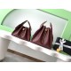 Replica Borsa a secchiello Chanel 25C grande/piccola in pelle di vitello granata AS5311 AS5293 Borgogna Imitazioni Falso