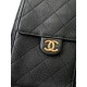 Replica Borsa a secchiello Chanel 25C grande/piccola in pelle di vitello granata AS5311 AS5293 Nero Imitazioni Falso
