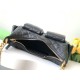 Replica Borsa hobo Chanel 25C grande/maxi metallizzata AS5339 AS5302 Nero Imitazioni Falso