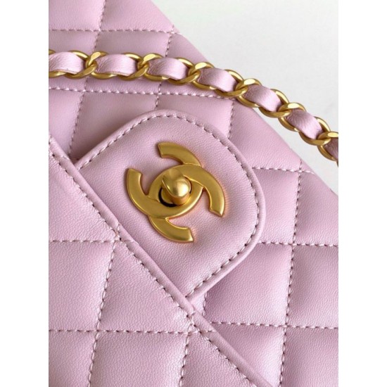 Replica Borsa Chanel 25P Mini con patta e manico superiore AS5354 Beige Imitazioni Falso Replica Borsa Chanel 25P Mini con patta e manico superiore AS5354 Beige Imitazioni Falso