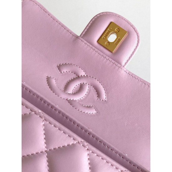 Replica Borsa Chanel 25P Mini con patta e manico superiore AS5354 Beige Imitazioni Falso Replica Borsa Chanel 25P Mini con patta e manico superiore AS5354 Beige Imitazioni Falso