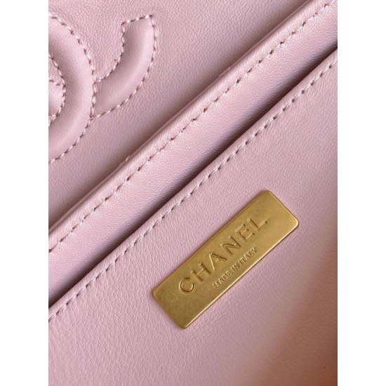Replica Borsa Chanel 25P Mini con patta e manico superiore AS5354 Beige Imitazioni Falso Replica Borsa Chanel 25P Mini con patta e manico superiore AS5354 Beige Imitazioni Falso