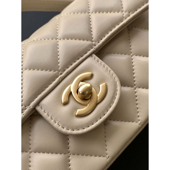Replica Borsa Chanel 25P Mini Flap con Manico Superiore AS5354 Rosa Imitazioni Falso