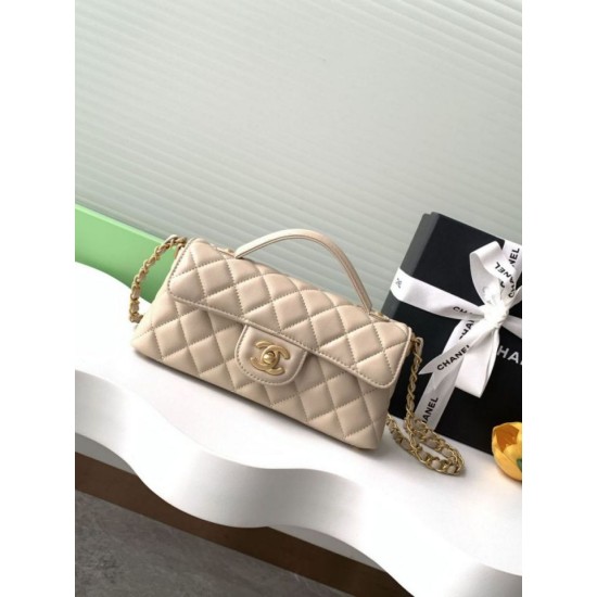 Replica Borsa Chanel 25P Mini Flap con Manico Superiore AS5354 Rosa Imitazioni Falso