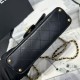 Replica Borsa Chanel 25P piccola con patta e manico superiore AS5355 Nera Imitazioni Falso Replica Borsa Chanel 25P piccola con patta e manico superiore AS5355 Nera Imitazioni Falso