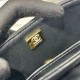 Replica Borsa Chanel 25P piccola con patta e manico superiore AS5355 Nera Imitazioni Falso Replica Borsa Chanel 25P piccola con patta e manico superiore AS5355 Nera Imitazioni Falso