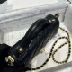 Replica Borsa Chanel 25P piccola con patta e manico superiore AS5355 Nera Imitazioni Falso Replica Borsa Chanel 25P piccola con patta e manico superiore AS5355 Nera Imitazioni Falso