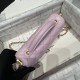 Replica Borsa Chanel 25P piccola con patta e manico superiore AS5355 Rosa Imitazioni Falso