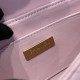 Replica Borsa Chanel 25P piccola con patta e manico superiore AS5355 Rosa Imitazioni Falso
