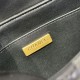 Replica Borsa Chanel 25P con patta e manico superiore AS5356 Nera Imitazioni Falso