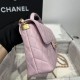 Replica Borsa Chanel 25P con patta e manico superiore AS5356 Rosa Imitazioni Falso Replica Borsa Chanel 25P con patta e manico superiore AS5356 Rosa Imitazioni Falso