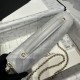 Replica Borsa Chanel 25P con patta e manico superiore AS5356 Beige Imitazioni Falso