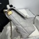 Replica Borsa Chanel 25P con patta e manico superiore AS5356 Beige Imitazioni Falso