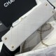 Replica Borsa Chanel 25P con patta e manico superiore AS5356 Beige Imitazioni Falso