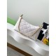 Replica Borsa hobo Chanel 25S AS5528 Oro Bianco Metallizzato Imitazioni Falso
