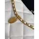 Replica Borsa hobo Chanel 25S AS5528 Oro Bianco Metallizzato Imitazioni Falso