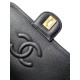 Replica Zaino Chanel 25B Clover Series Vintage AS5715 Pelle di vitello granata Nero Imitazioni Falso