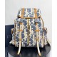Replica Zaino Dior Hit the Road Dior Oblique denim jacquard Blu Imitazioni Falso