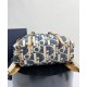 Replica Zaino Dior Hit the Road Dior Oblique denim jacquard Blu Imitazioni Falso