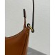 Replica Borsa a tracolla Celine Ava Triomphe Half Moon Caffè Imitazioni Falso