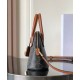 Replica Borsa a mano Celine Teen Honorine Caffè scuro Imitazioni Falso