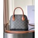 Replica Borsa a mano Celine Teen Honorine Caffè scuro Imitazioni Falso