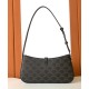 Replica Borsa a tracolla Celine Tina Caffè scuro Imitazioni Falso