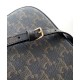 Replica Borsa a tracolla Celine Tina Caffè scuro Imitazioni Falso