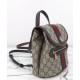 Replica Zaino piccolo Gucci Ophidia 836854 Caffè scuro Imitazioni Falso