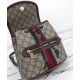 Replica Zaino piccolo Gucci Ophidia 836854 Caffè scuro Imitazioni Falso