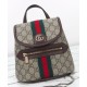 Replica Zaino piccolo Gucci Ophidia 836854 Caffè scuro Imitazioni Falso