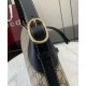 Replica Borsa a tracolla media Gucci serie GG Emblem 815216 Nera Imitazioni Falso