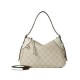 Replica Borsa a tracolla Gucci GG Emblem Piccola 815218 Crema Imitazioni Falso