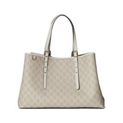 Replica Borsa tote grande Gucci GG Emblem 815213 Nero Imitazioni Falso