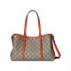 Replica Gucci Borsa tote piccola GG Emblem 815214 Arancione Imitazioni Falso