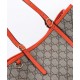 Replica Gucci Borsa tote piccola GG Emblem 815214 Arancione Imitazioni Falso