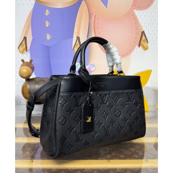 Replica Borsa tote Louis Vuitton Avenue PM M25577 Nera Imitazioni Falso