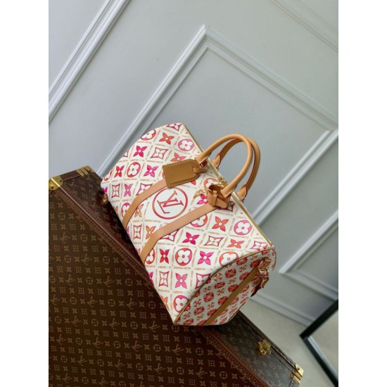 Miglior Falso Louis Vuitton Keepall Bandouliere 45 Borsa Monogram Tiles Tela M11251 Economiche Premium