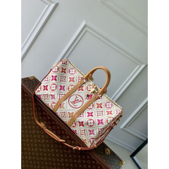 Miglior Falso Louis Vuitton Keepall Bandouliere 45 Borsa Monogram Tiles Tela M11251 Economiche Premium
