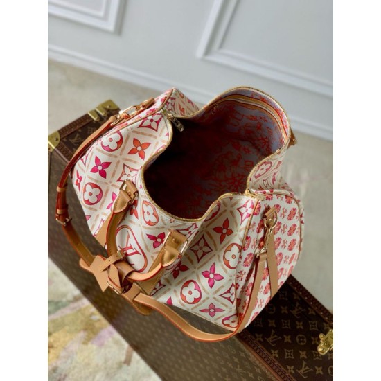 Miglior Falso Louis Vuitton Keepall Bandouliere 45 Borsa Monogram Tiles Tela M11251 Economiche Premium