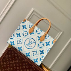 Perfette Qualità Repliche Louis Vuitton OnTheGo MM Borsa Monogram Tiles Tela M11262 Imitazione