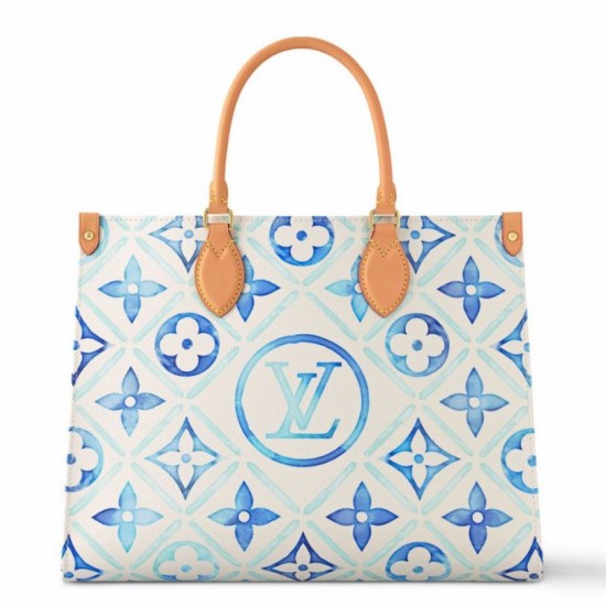 Perfette Qualità Repliche Louis Vuitton OnTheGo MM Borsa Monogram Tiles Tela M11262 Imitazione