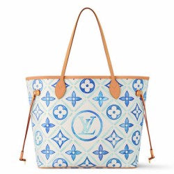 Perfette Qualità Repliche Louis Borsa Vuitton Neverfull MM Monogram Tiles Canvas M11263 Imitazione