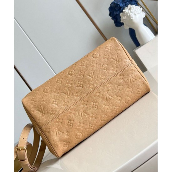 Replica perfetta Louis Vuitton Speedy Soft 30 Borsa Monogram Empreinte M11323 Imitazione Outlet Online