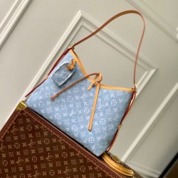Miglior Falso Borsa Louis Vuitton CarryAll PM Monogram Denim M11462 Economiche Premium