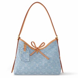 Miglior Falso Borsa Louis Vuitton CarryAll PM Monogram Denim M11462 Economiche Premium